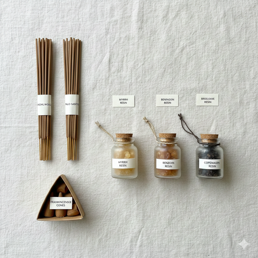 Types of Incense Explained: Sticks, Cones and Resins