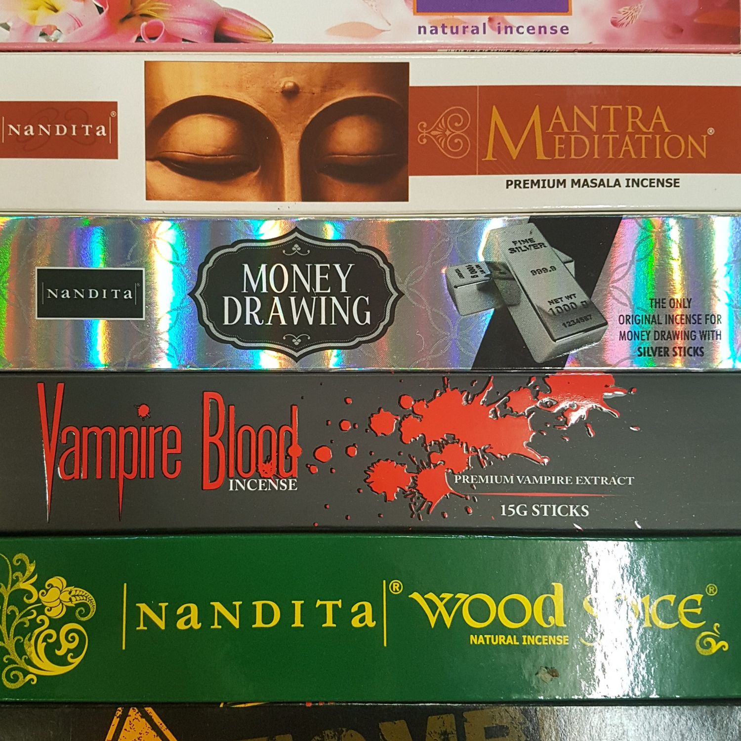 Nandita Masala Incense Sticks Collection