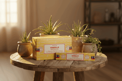 Satya Vanilla Incense Sticks - Box of 12 (180 gms)