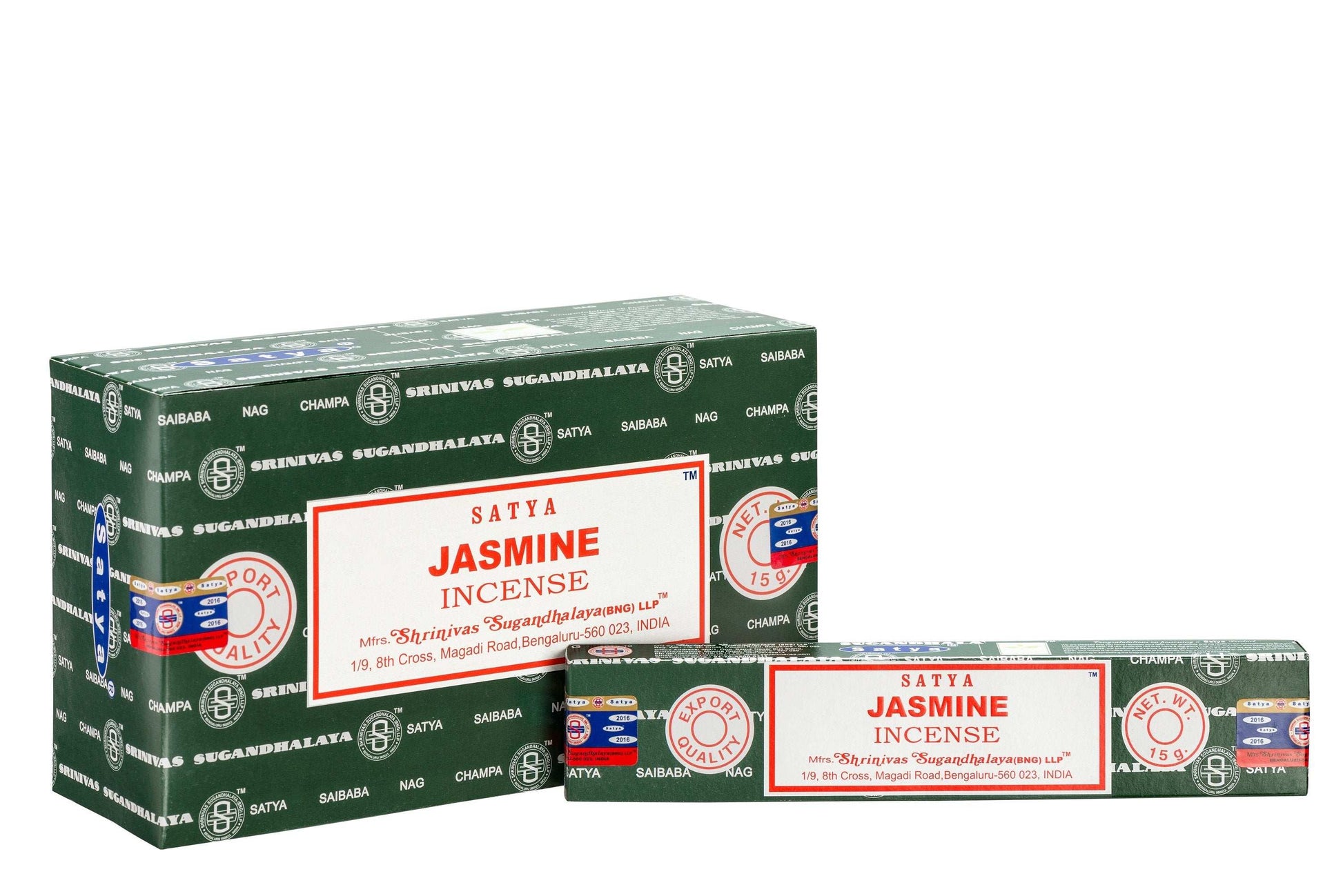 SATYA JASMINE INCENSE 15 g World of Incense Australia New Age Products Incense Sticks