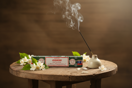 Satya Jasmine Incense Sticks 15 gms (Best Indian Incense Sticks)