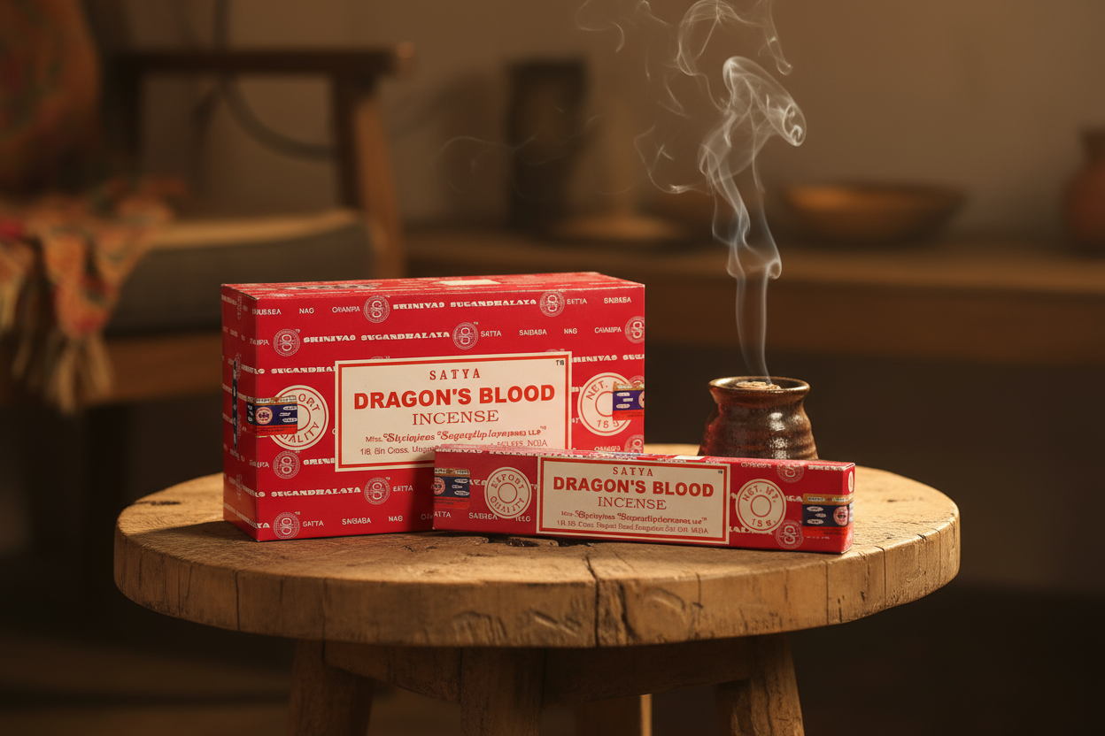 Satya Dragons Blood Incense Sticks 15 gms (Best Indian Incense Sticks)