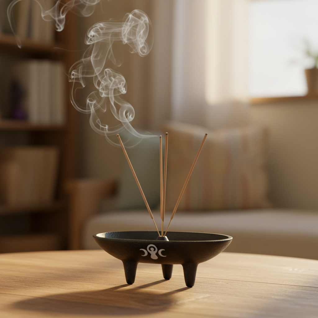 Goddess Aluminium Incense Stick Holder