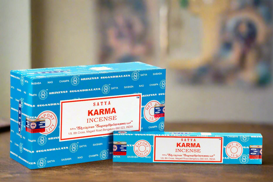 Satya Karma Incense Sticks - Box of 12 (180 gms)