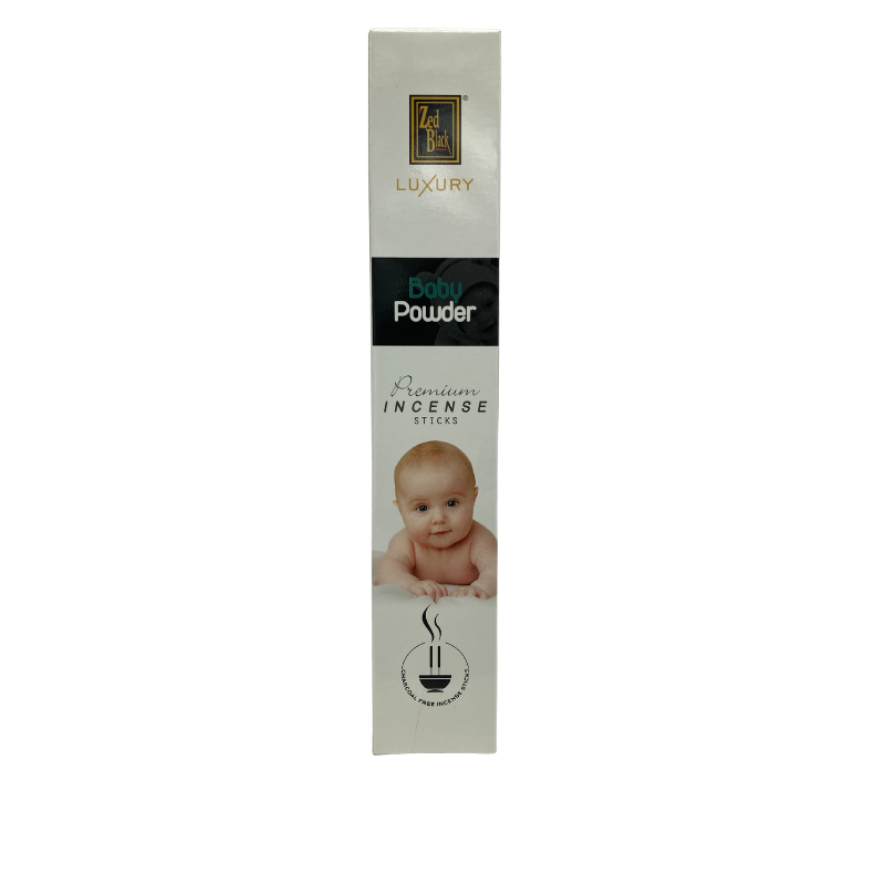 Zed Black Luxury Baby Powder Incense Sticks