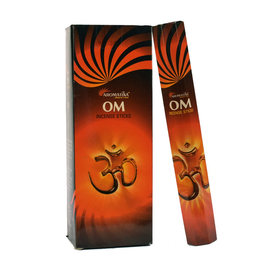 Aromatika Hexa Incense Sticks Om - Pack of 6 (approx. 217 gms)