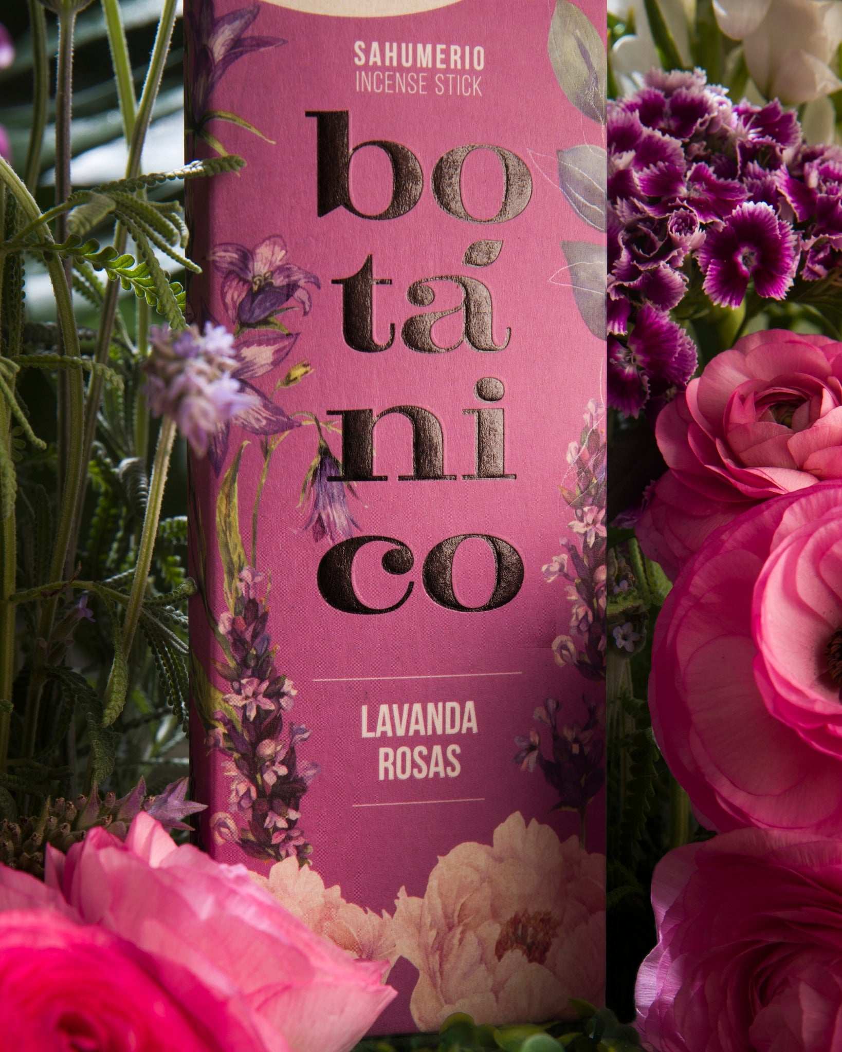 Sagrada Madre Lavender Roses Botanical Incense 6 Sticks