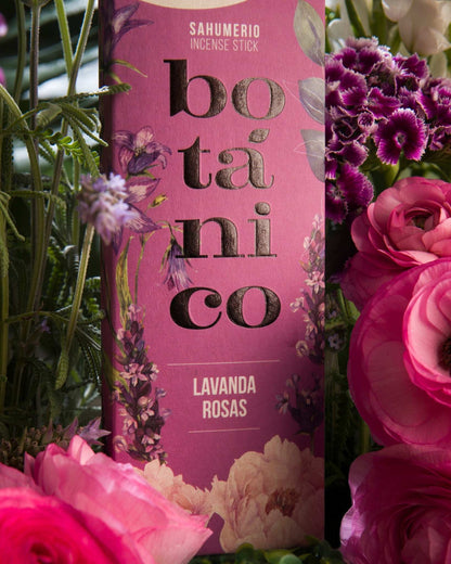 Sagrada Madre Lavender Roses Botanical Incense 6 Sticks
