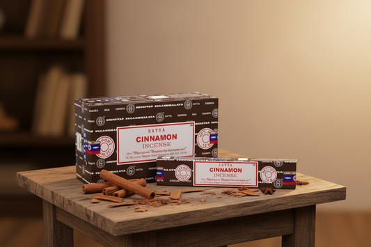 Satya Cinnamon Incense Sticks 15 gms (Best Indian Incense Sticks)
