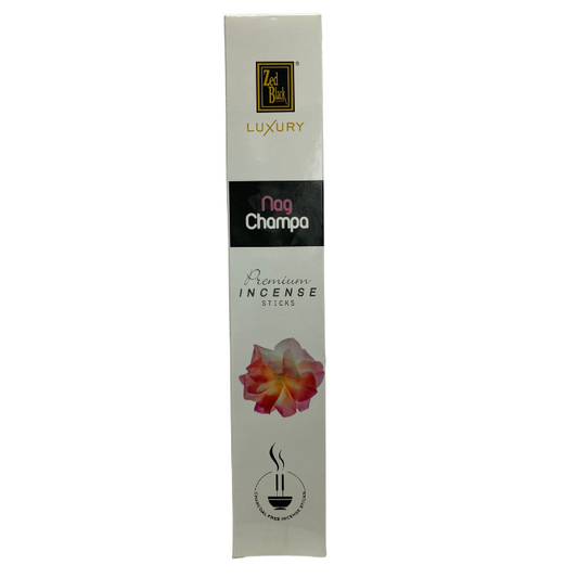 Zed Black Luxury Nagchampa Incense Sticks