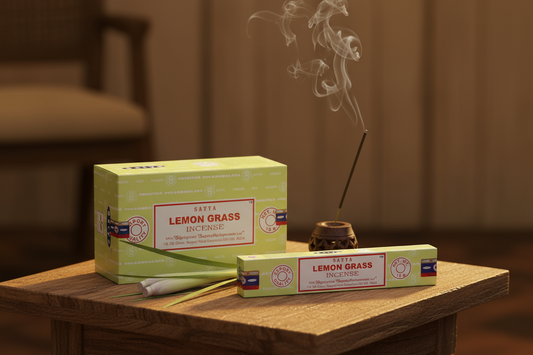 Satya Lemon Grass Incense Sticks 15 gms (Best Indian Incense Sticks)