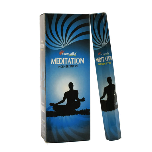 Aromatika Hexa Incense Stick Meditation - Pack of 6 (approx. 217 gms)