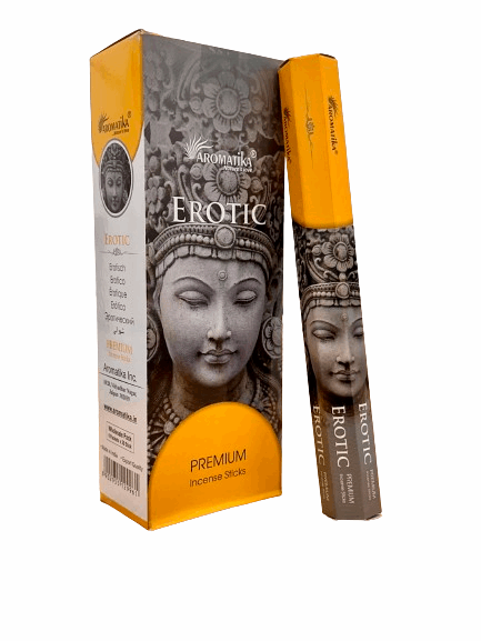 Aromatika Hexa Incense Sticks Erotic - Pack of 6 (approx. 217 gms)
