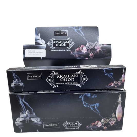 Nandita Aroma Series Arabian Oudh Incense Sticks 15 Gms