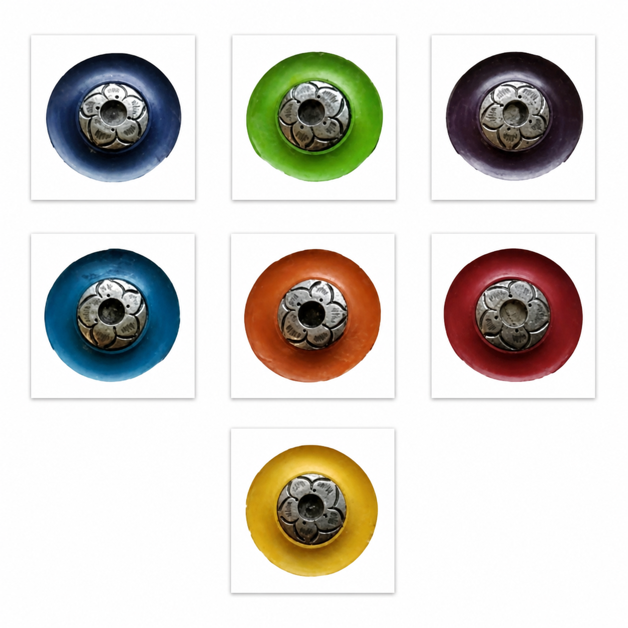 Chakra Incense Plate Burners