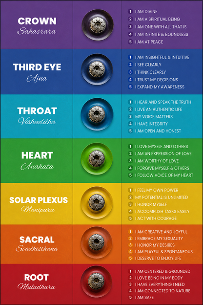 Chakra Incense Plate Burners