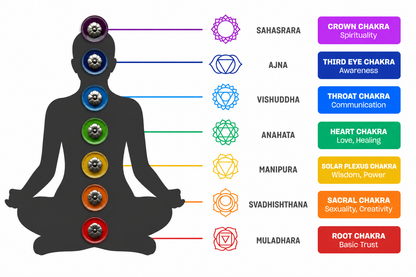 Chakra Incense Plate Burners