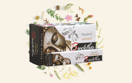 Golden NAG Buddha Incense Sticks 15 Gms