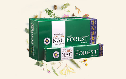 Golden NAG Forrest Incense Sticks 15 Gms