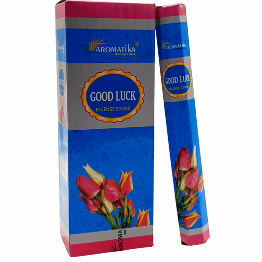 Aromatika Hexa Incense Stick Good Luck - Pack of 6 (approx. 217 gms)