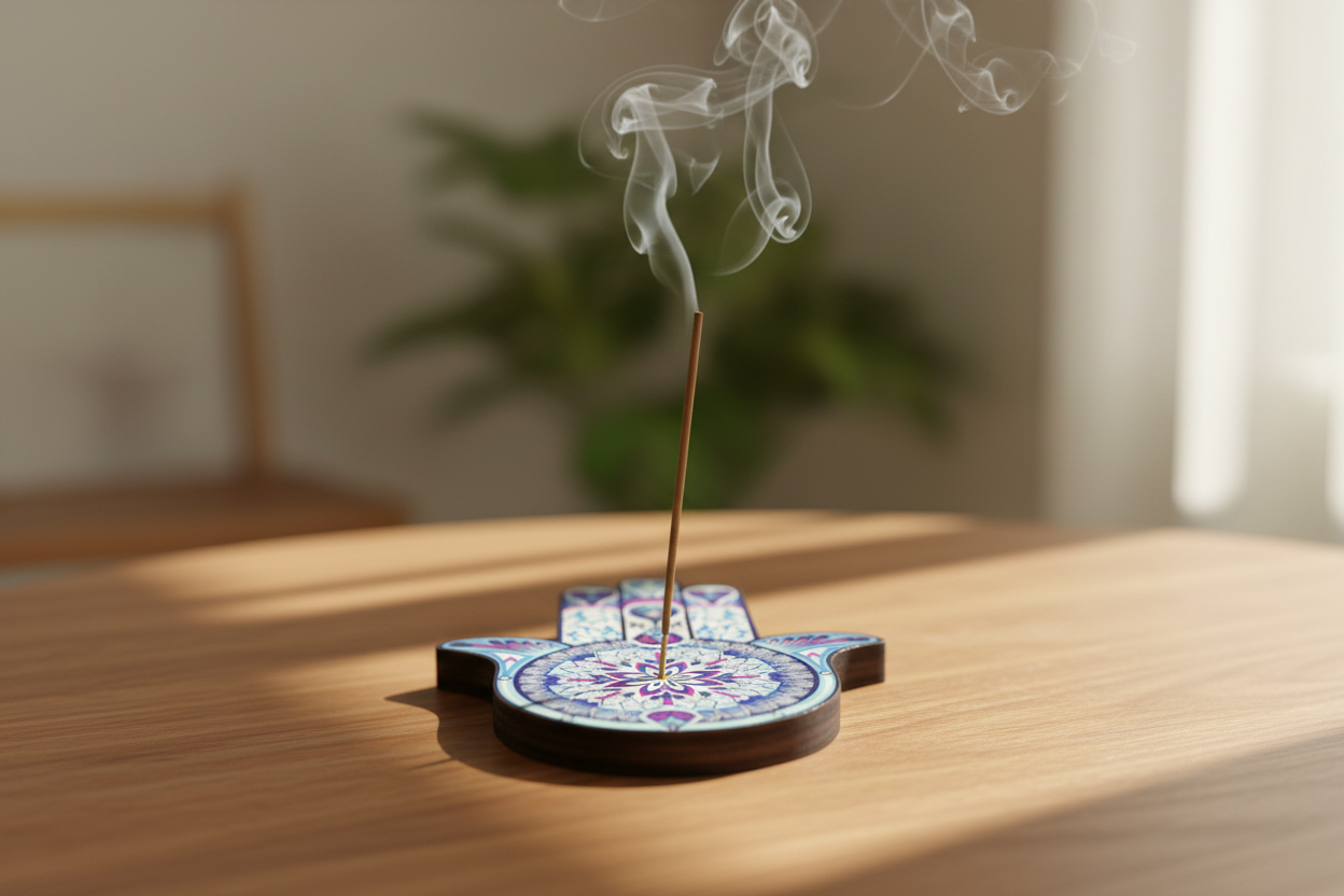 Hand Incense Burners (wooden)