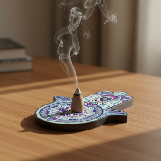 Hand Incense Burners (wooden)