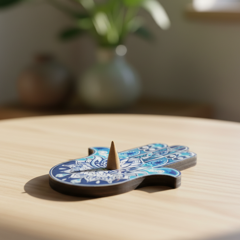 Hand Incense Burners (wooden)