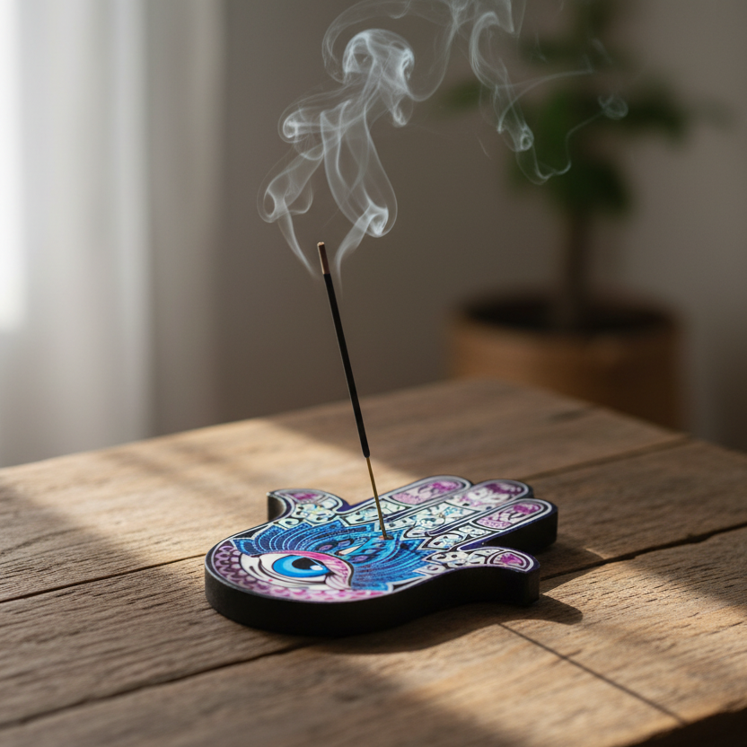 Hand Incense Burners (wooden)