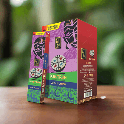 Zed Black Kultrun White Copal 15 Gms