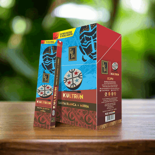 Zed Black Kultrun White Sage + Mirra 15 Gms