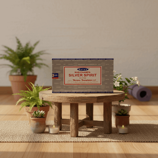 Satya Silver Spirit Incense Sticks - Box of 12 (180 gms)