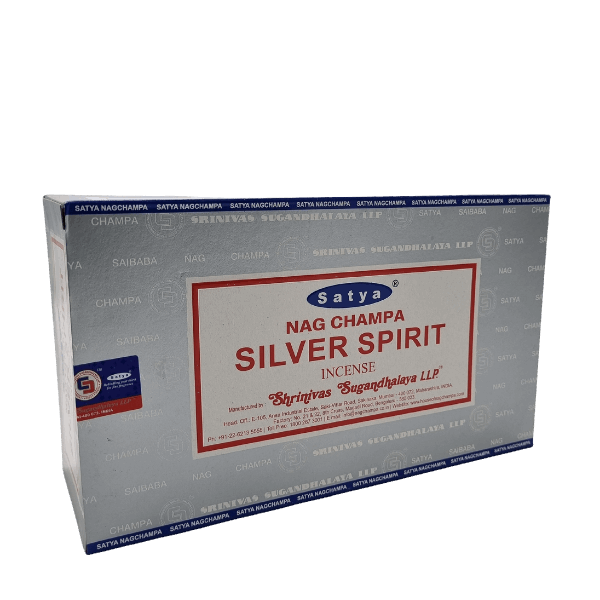 Satya Silver Spirit Incense Sticks - Box of 12 (180 gms)
