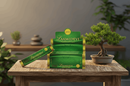 Nandita Premium Series Laxmi Devi Incense Sticks - Box of 12 (180 gms)