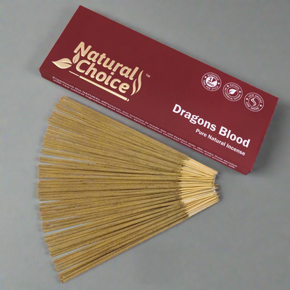 Natural Choice Dragon's Blood Incense Sticks  100 gms - Premium Natural Incense Sticks