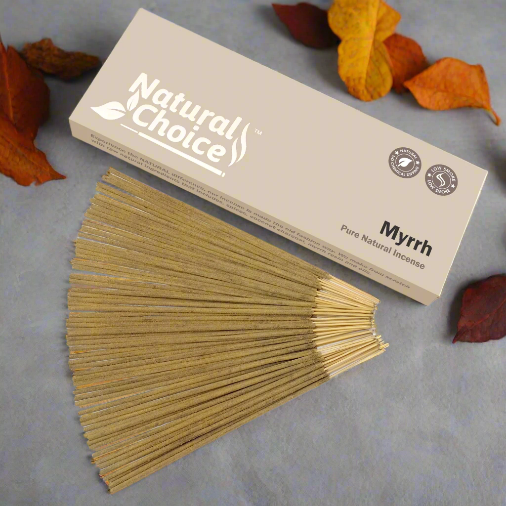 Natural Choice Myrrh Incense Sticks  100 gms - Premium Natural Incense Sticks