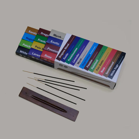Natural Choice Incense Sticks Sampler Variety Pack - Premium Natural Incense Sticks