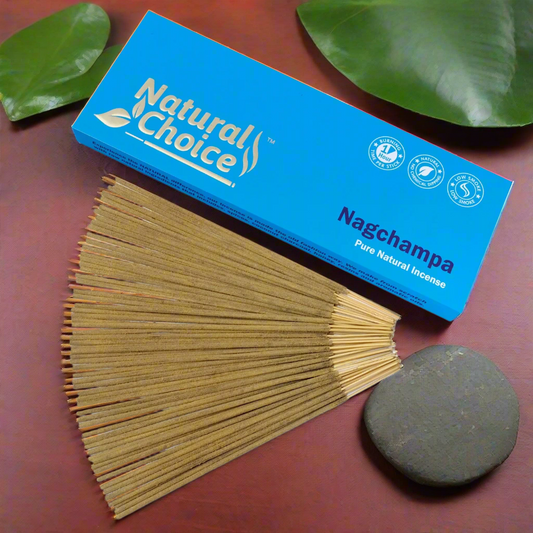 Natural Choice Nagchampa Incense Sticks  100 gms - Premium Natural Incense Sticks
