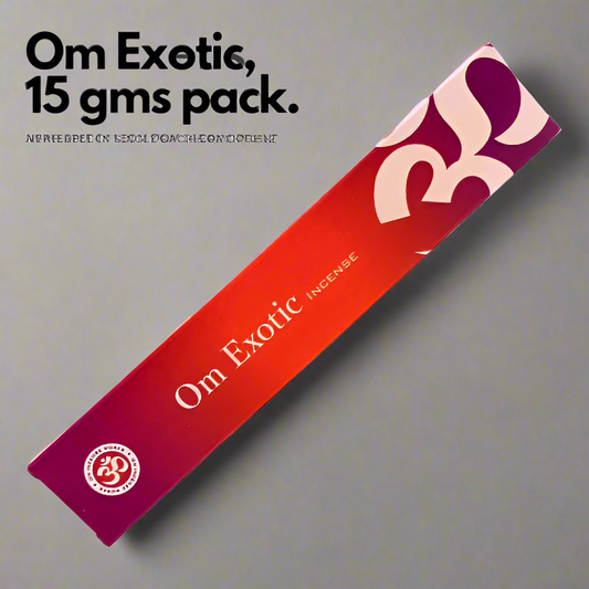 OM Exotic Incense Sticks 15g (Natural Incense Sticks)