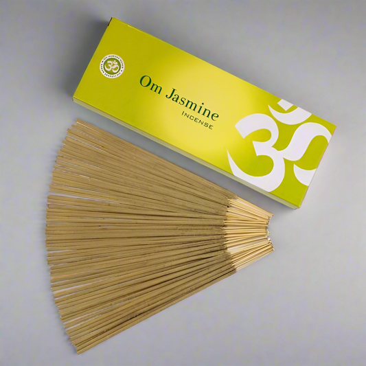 OM Jasmine Incense Sticks 100g (Natural Incense Sticks)