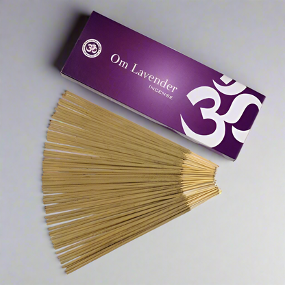 OM Lavender Incense Sticks 100g (Natural Incense Sticks)