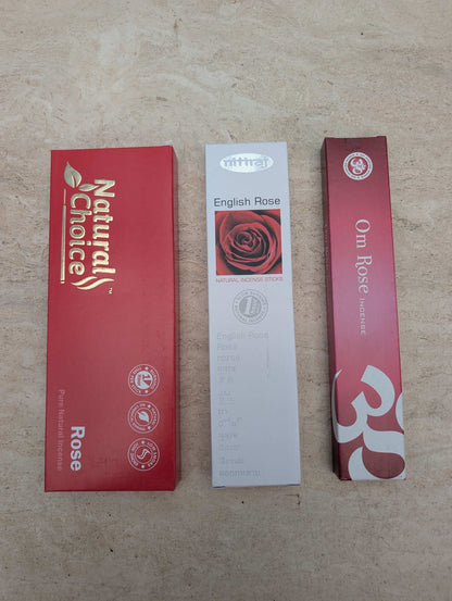 Rose Incense Best Sellers Bundle