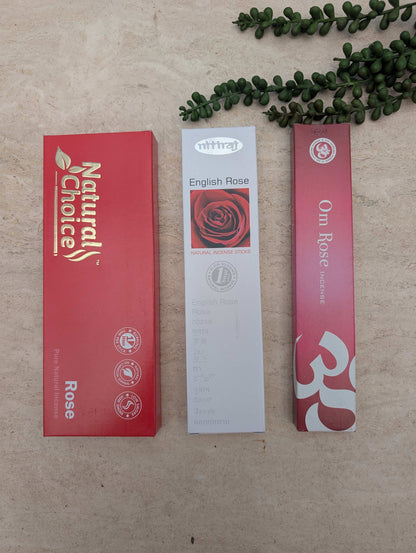 Rose Incense Best Sellers Bundle