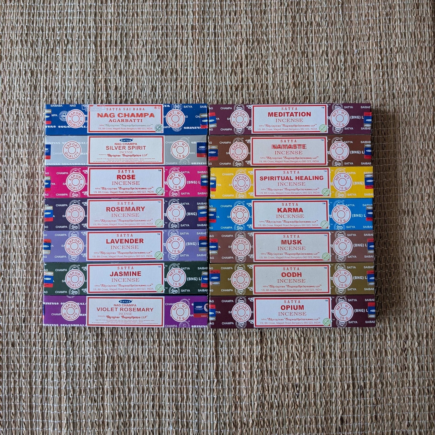 Satya Incense Essential Bundle