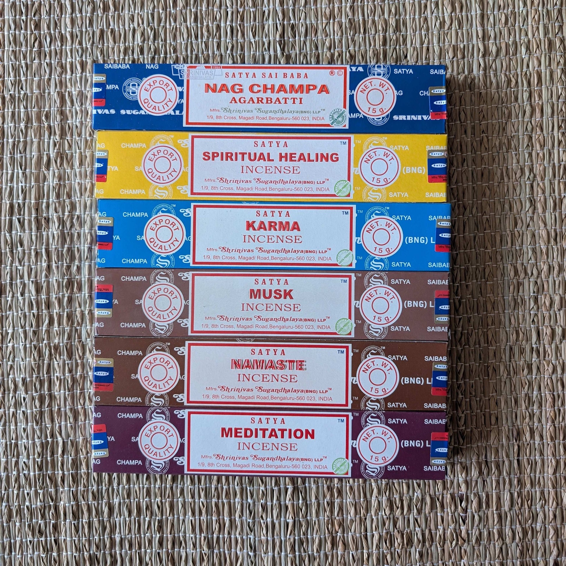 Satya Incense Spiritual Bundle