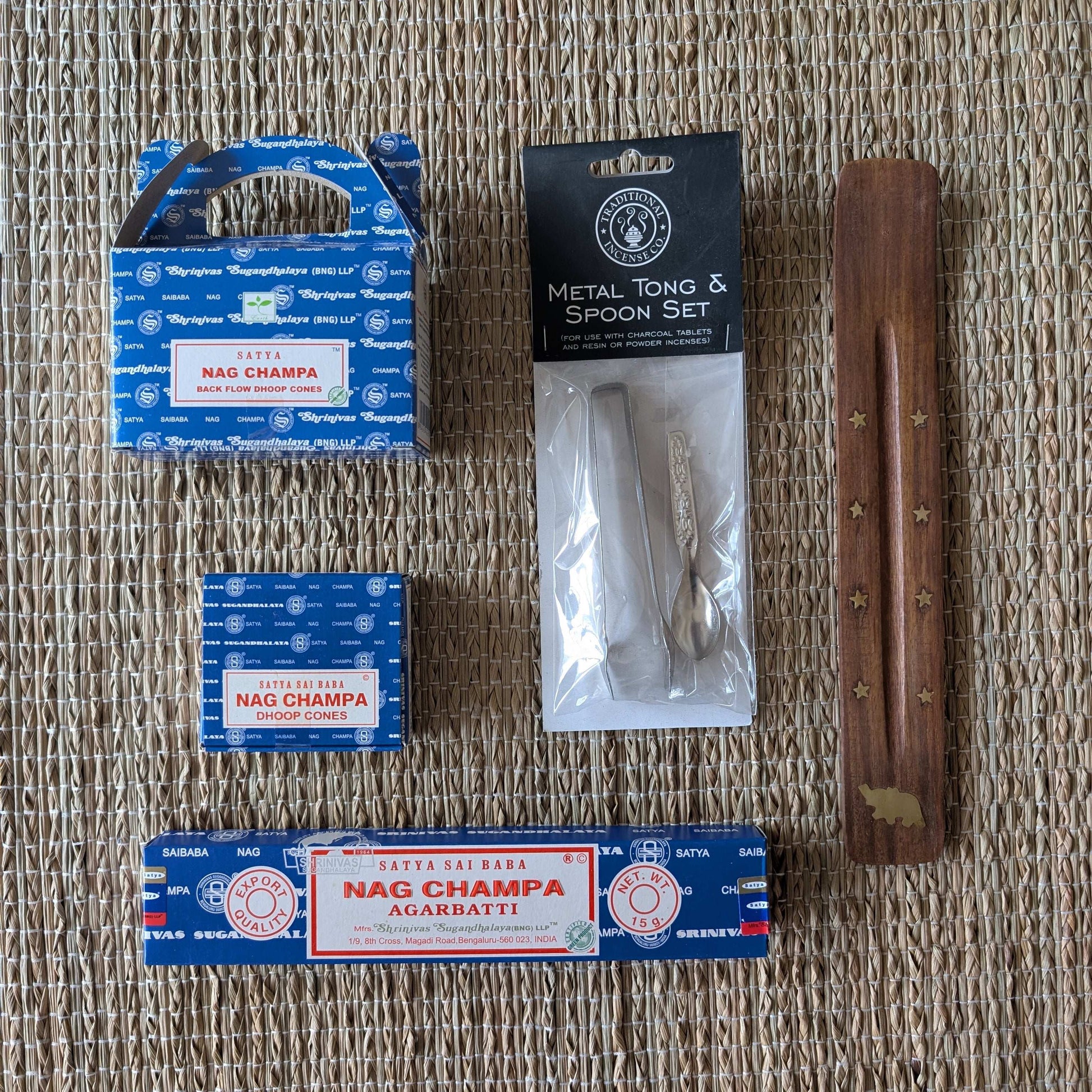 Satya Nagchampa Incense and Dhoop Cones Bundle