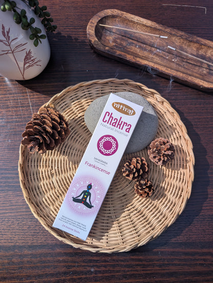 Nitiraj Crown Chakra Frankincense Incense Sticks 25g