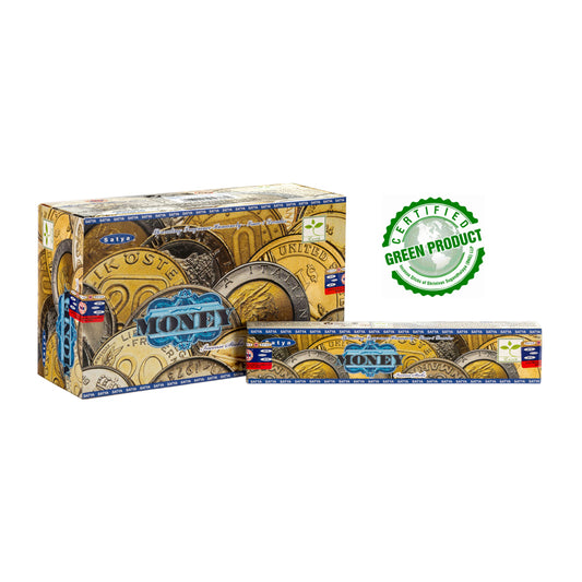 Satya Money Incense Sticks  15 gms (Best Indian Incense Sticks)