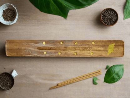 Wooden Incense Ash Catcher Elephant