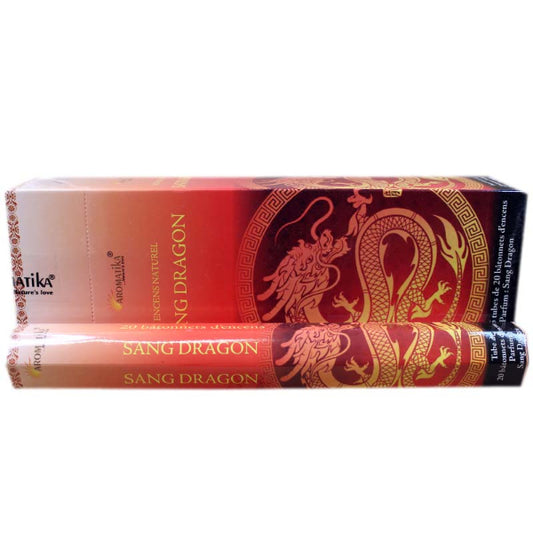 Aromatika Hexa Incense Sticks Dragons Blood - Pack of 6 (approx. 217 gms)