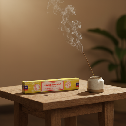 Satya Frankincense Incense Sticks 15 gms (Best Indian Incense Sticks)